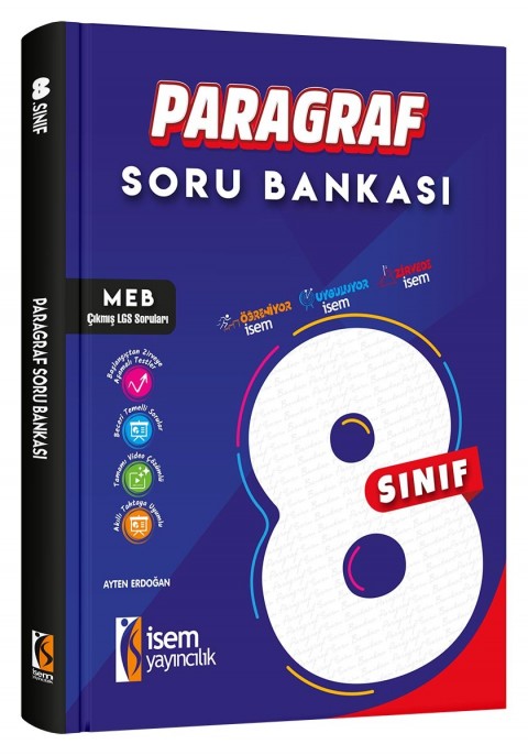 İsem Yayıncılık 8.Sınıf Paragraf Soru Bankası