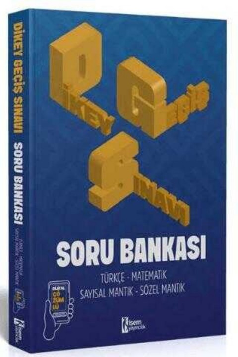 İsem Yayınları 2025 DGS Soru Bankası