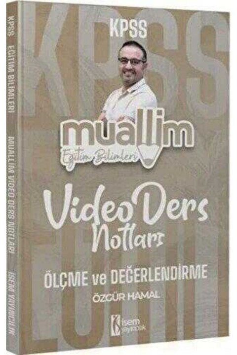 İsem Yayınları 2025 KPSS Eğitim Bilimleri Muallim Ölçme ve Değerlendirme Ders Notu