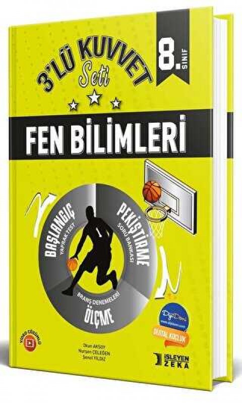 İşleyen Zeka Yayınları 8. Sınıf Fen Bilimleri Kuvvet Serisi Branş Denemeleri