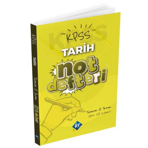 KPSS Tarih Konu Anlatımlı Not Defteri