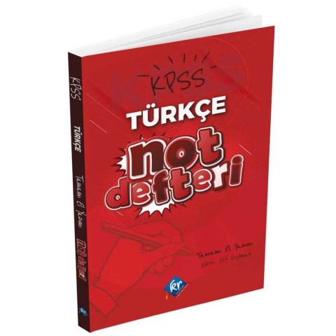 KPSS Türkçe Konu Anlatımlı Not Defteri
