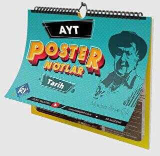KR Akademi Yayınları AYT Tarih Poster Notlar