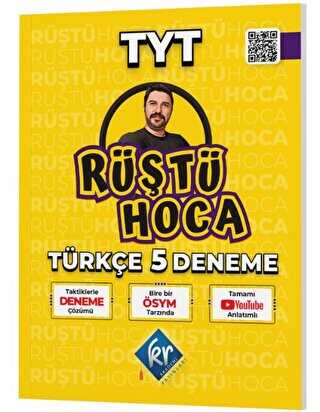 KR Akademi Yayınları Rüştü Hoca TYT Türkçe 5 Deneme