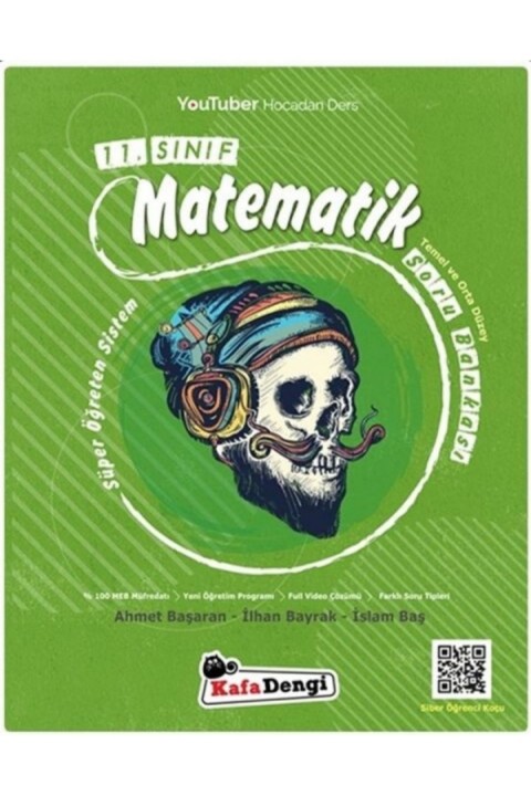 Kafa Dengi Yayınları 11. Sınıf Süper Öğreten Matematik Soru Bankası