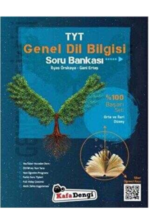 Kafa Dengi Yayınları TYT Genel Dil Bilgisi Soru Bankası Orta ve İleri Düzey Siber Öğrenci Koçu