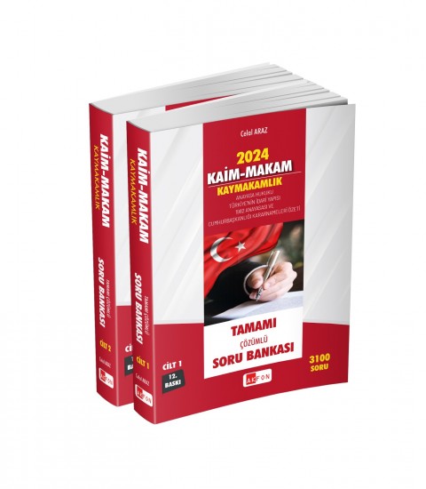 Kaim Makam Kaymakamlık Mevzuat ve Teori Çözümlü Soru Bankası Celal Araz