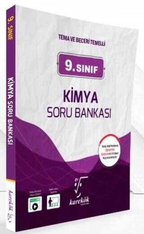 Karekök Yayıncılık 9. Sınıf Kimya Soru Bankası