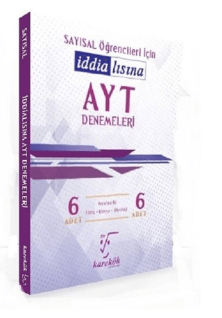 Karekök Yayıncılık AYT 6`lı Deneme Seti - Sayısal