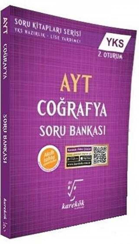 Karekök Yayıncılık AYT Coğrafya Soru Bankası