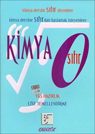 Karekök Yayıncılık Karekök Kimya Sıfır