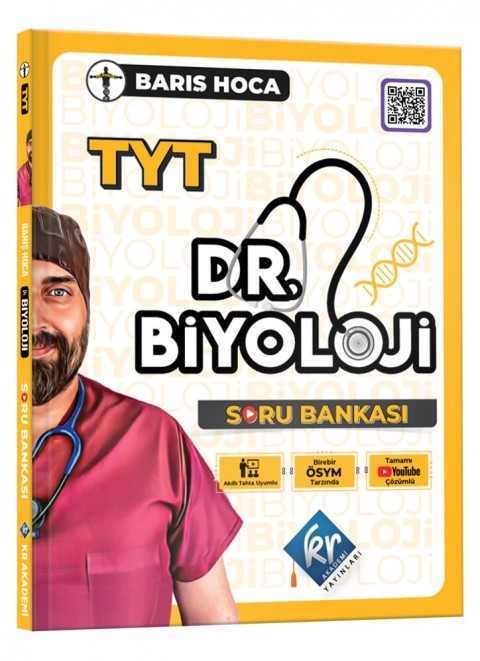 Kr Akademi Yayınları Barış Hoca TYT Dr. Biyoloji Soru Bankası