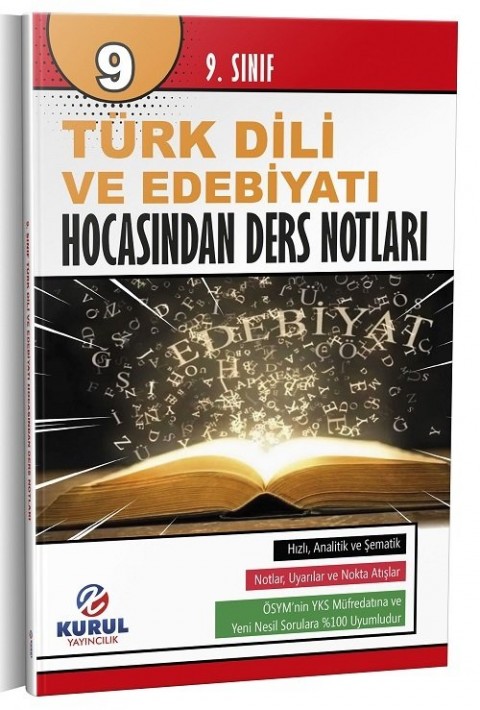 Kurul 9. Sınıf Türk Dili ve Edebiyatı Hocasından Ders Notları Kurul Yayıncılık