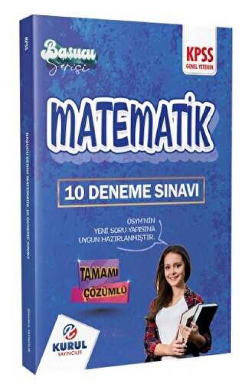 Kurul Yayıncılık 2023 KPSS Başucu Serisi Matematik Tamamı Çözümlü 10 Deneme Sınavı