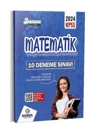 Kurul Yayıncılık 2024 KPSS Başucu Serisi Matematik Çözümlü 10 Deneme Sınavı