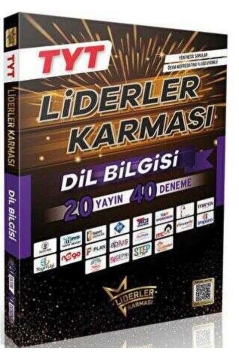 Liderler Karması Yayınları Liderler Karması TYT Dil Bilgisi Denemeleri - 20 Yayın 40 Deneme