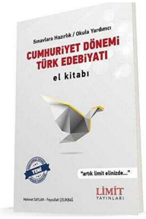 Limit Yayınları Cumhuriyet Dönemi Türk Edebiyatı El Kitabı