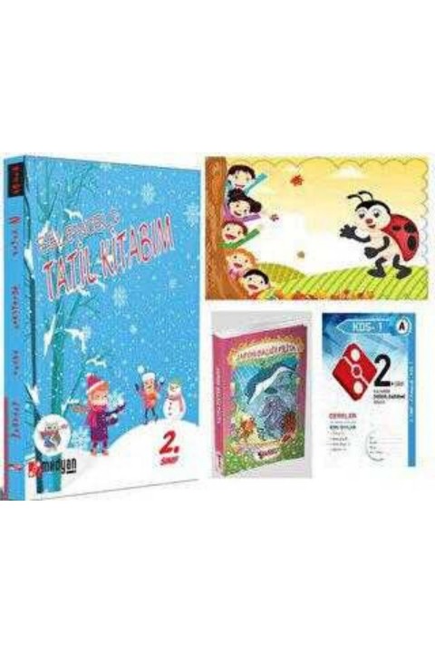 Medyan Yayınları 2. Sınıf Eğlenceli Yarıyıl Tatil Seti