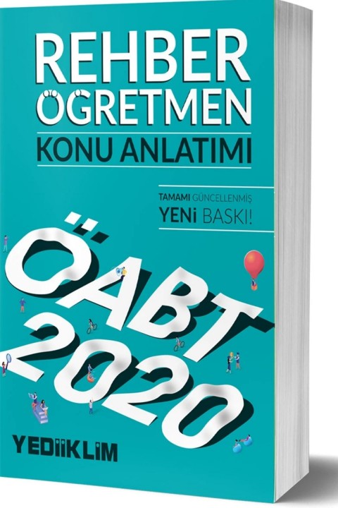 ÖABT Rehber Öğretmenliği Konu Anlatımlı Yediiklim Yayınları 2020