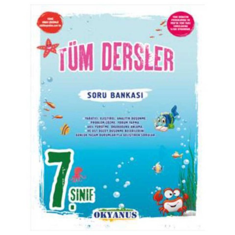 Okyanus Yayınları 7. Sınıf Tüm Dersler Soru Bankası