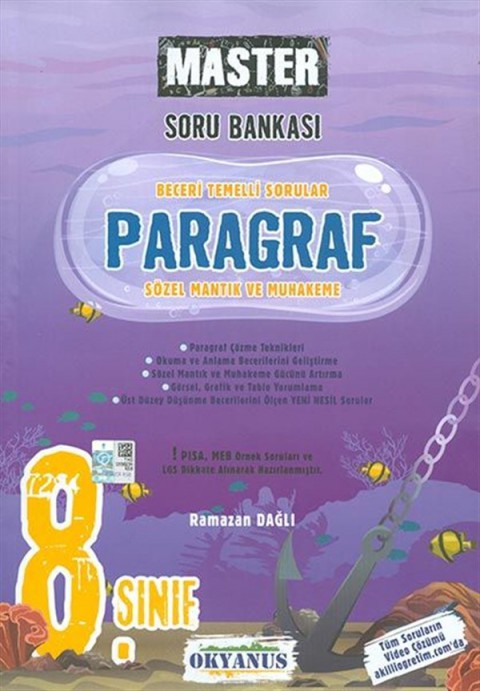Okyanus Yayınları 8. Sınıf Paragraf Master Soru Bankası