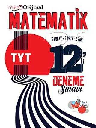 Orijinal Yayınları Orijinal Mikro TYT Matematik 12 li Deneme Sınavı