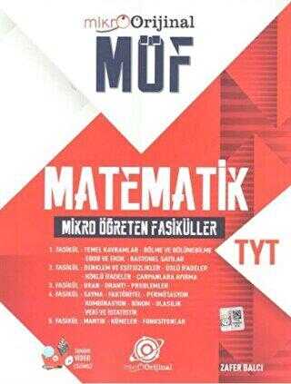 Orijinal Yayınları TYT Matematik MÖF Mikro Öğreten Fasiküller Set