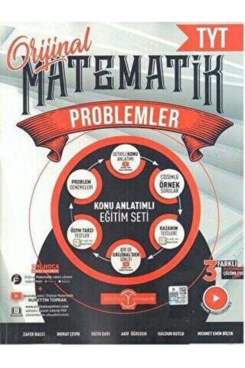 Orijinal Yayınları TYT Problemler Konu Anlatımlı Eğitim Seti
