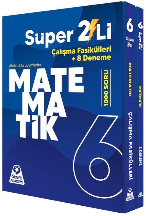 Örnek Akademi 6. Sınıf Süper İkili Matematik Seti