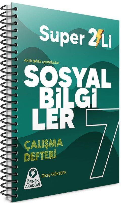 Örnek Akademi 7. Sınıf Sosyal Bilgiler Çalışma Defteri