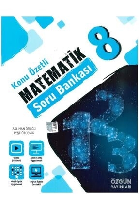 Özgün Yayınları 8. Sınıf Matematik Konu Özetli Soru Bankası