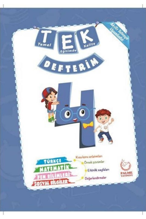 Palme Yayıncılık 4. Sınıf Tek Defterim