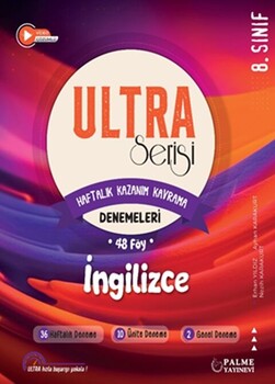 Palme Yayınları 8. Sınıf LGS İngilizce Ultra Serisi Denemeleri