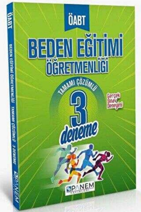 Panem Yayınları ÖABT Beden Eğitimi Öğretmenliği 3 Deneme