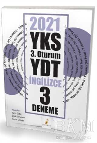 Pelikan Tıp Teknik Yayıncılık 2021 YKS 3.Oturum YDT İngilizce 3 Deneme