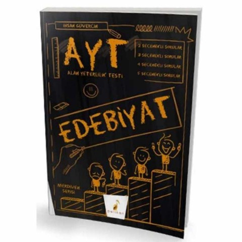 Pelikan Tıp Teknik Yayıncılık AYT Edebiyat Merdiven Serisi Soru Bankası
