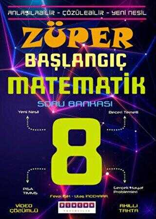 Platon Yayıncılık 8. Sınıf Züper Başlangıç Matematik Soru Bankası