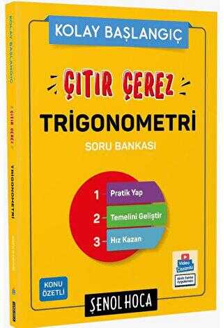 Şenol Hoca Yayınları Çıtır Çerez Trigonometri Şenol Hoca