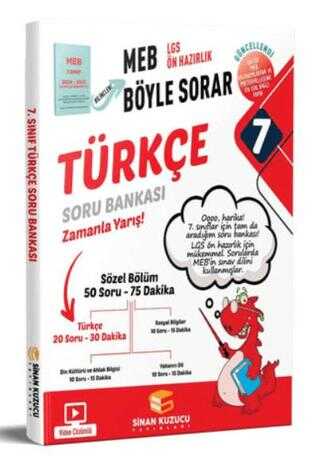 Sinan Kuzucu Yayınları 7. Sınıf Türkçe Soru Bankası