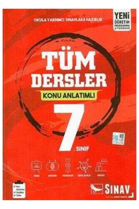 Sınav Yayınları 7. Sınıf Tüm Dersler Konu Anlatımlı