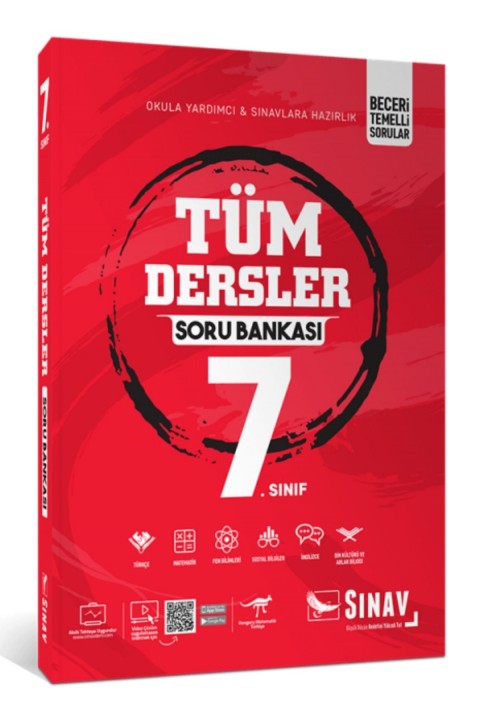Sınav Yayınları 7. Sınıf Tüm Dersler Soru Bankası