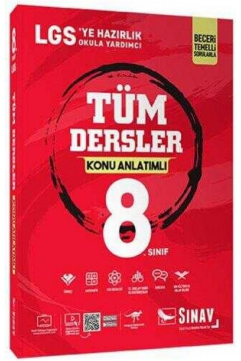 Sınav Yayınları 8. Sınıf Tüm Dersler Konu Anlatımlı