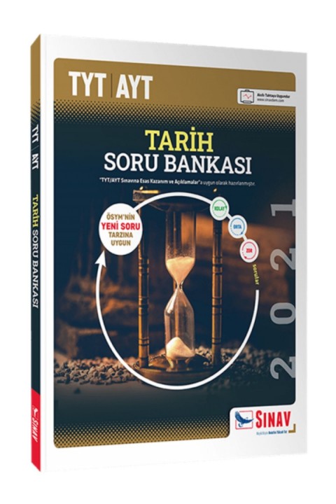 Sınav Yayınları TYT AYT Tarih Soru Bankası
