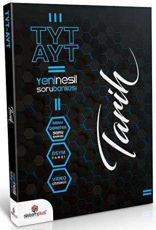 Sistem Plus Yayınları Sistemplus YKS TYT AYT Tarih Soru Bankası