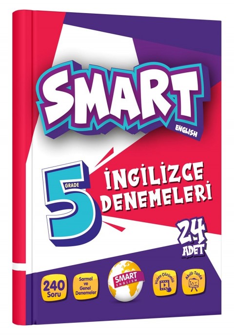 Grade 5 Smart English 24 Adet İngilizce Denemeleri