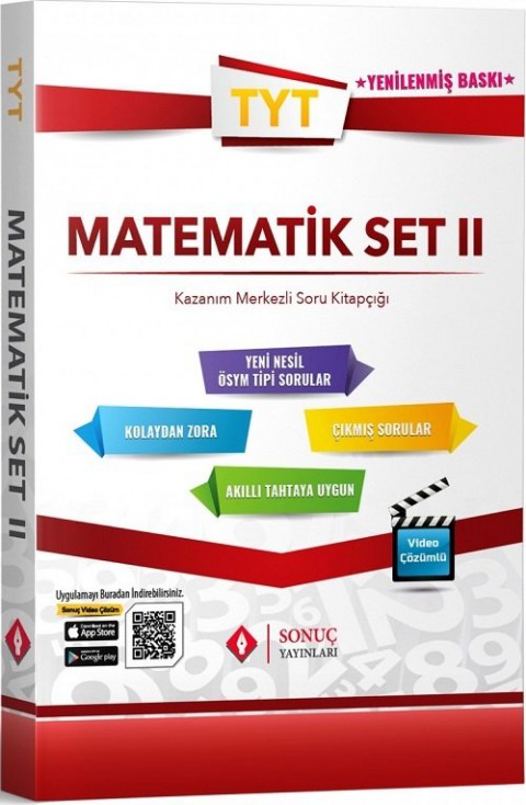 Sonuç Yayınları TYT Matematik Modüler Set-2 Soru Bankası
