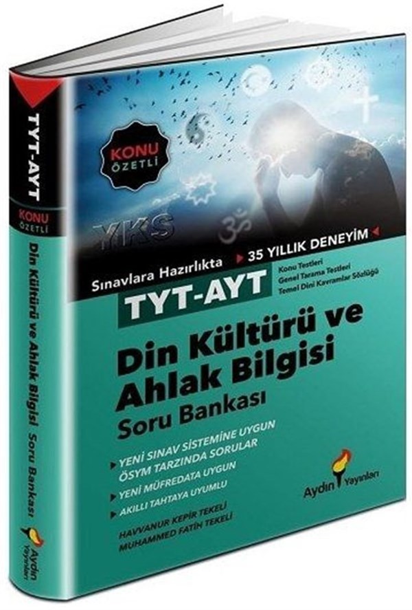 TYT AYT Din Kültürü ve Ahlak Bilgisi Konu Özetli Soru Bankası Aydın Yayınları