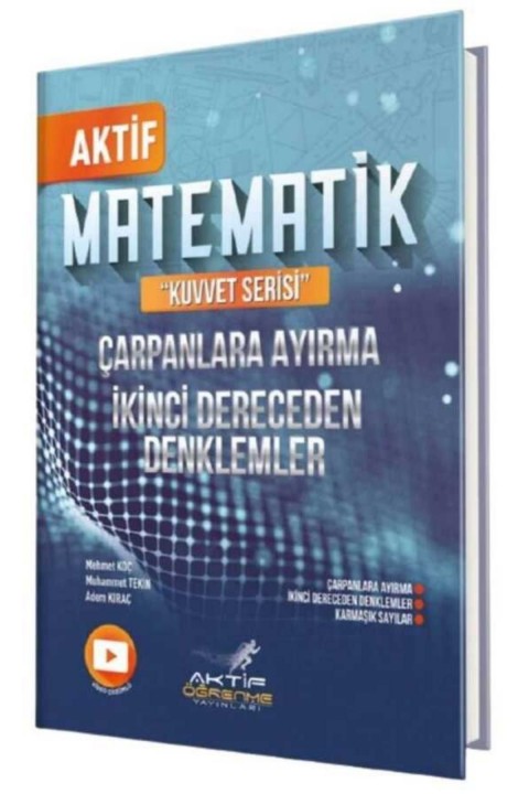 TYT AYT Matematik Çarpanlara Ayırma ve İkinci Dereceden Denklemler