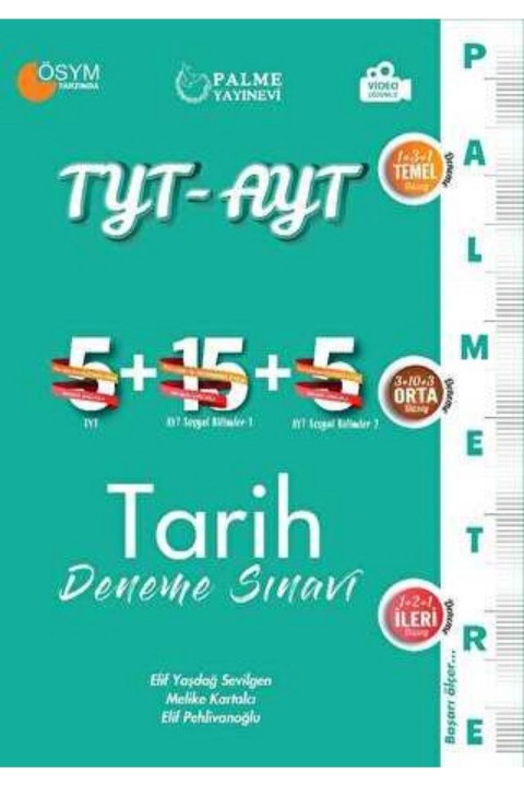 TYT - AYT Tarih 25 Deneme Sınavı