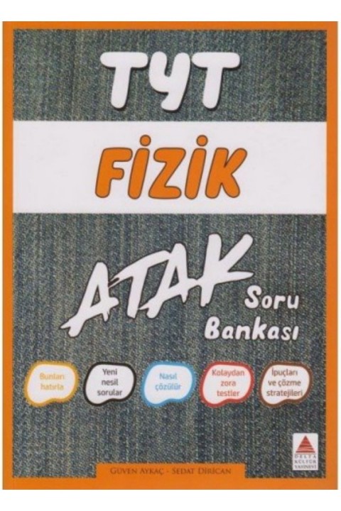 TYT Fizik Atak Soru Bankası Delta Kültür Yayınları